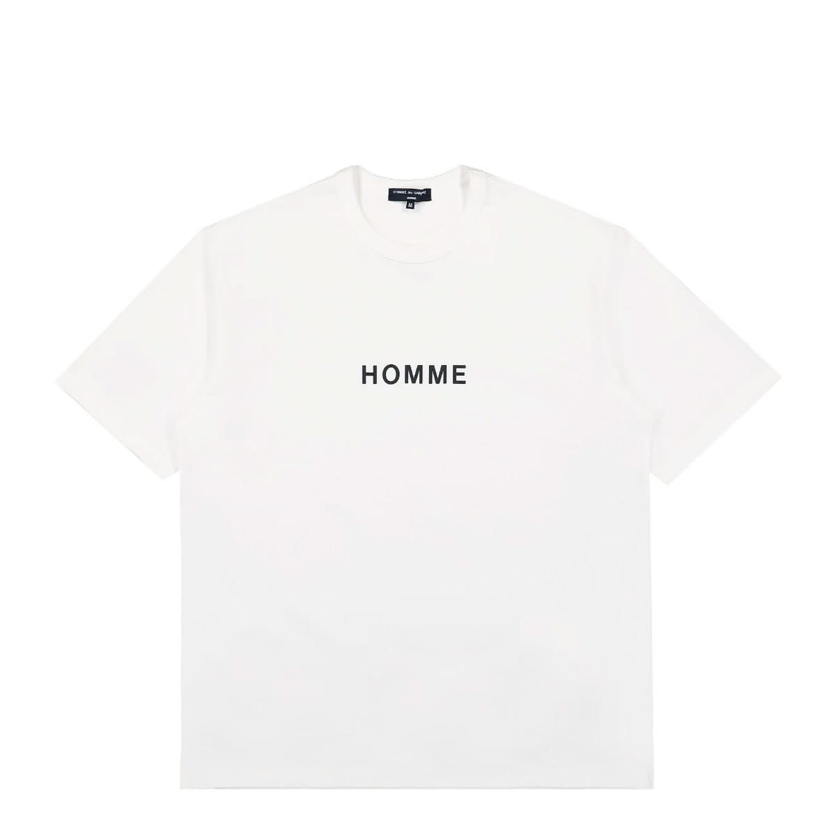 Comme des Garçons Homme Tee White Detail view 1 | Gate