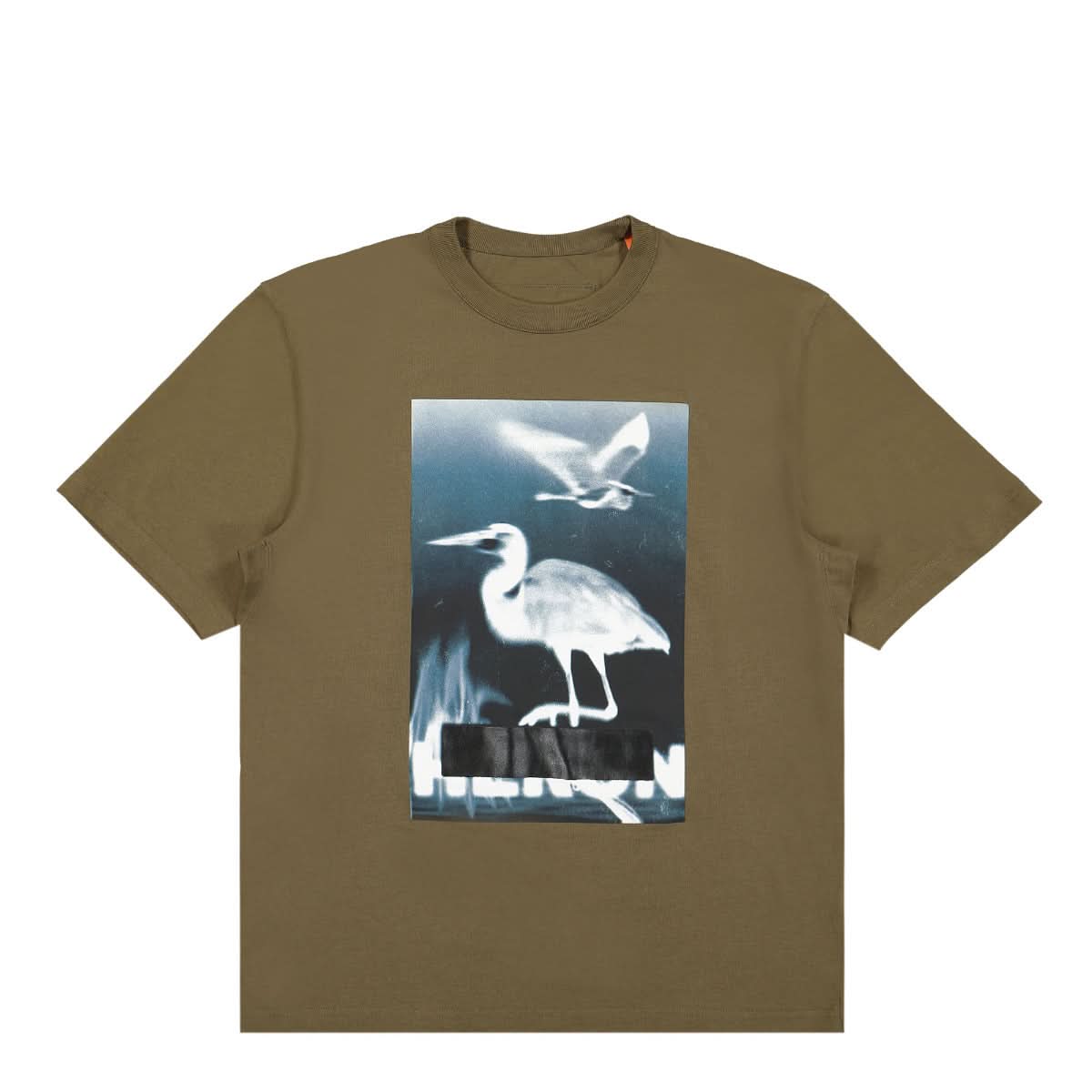 Heron Preston Censored Heron SS Tee Olive Detail view 1 | Gate