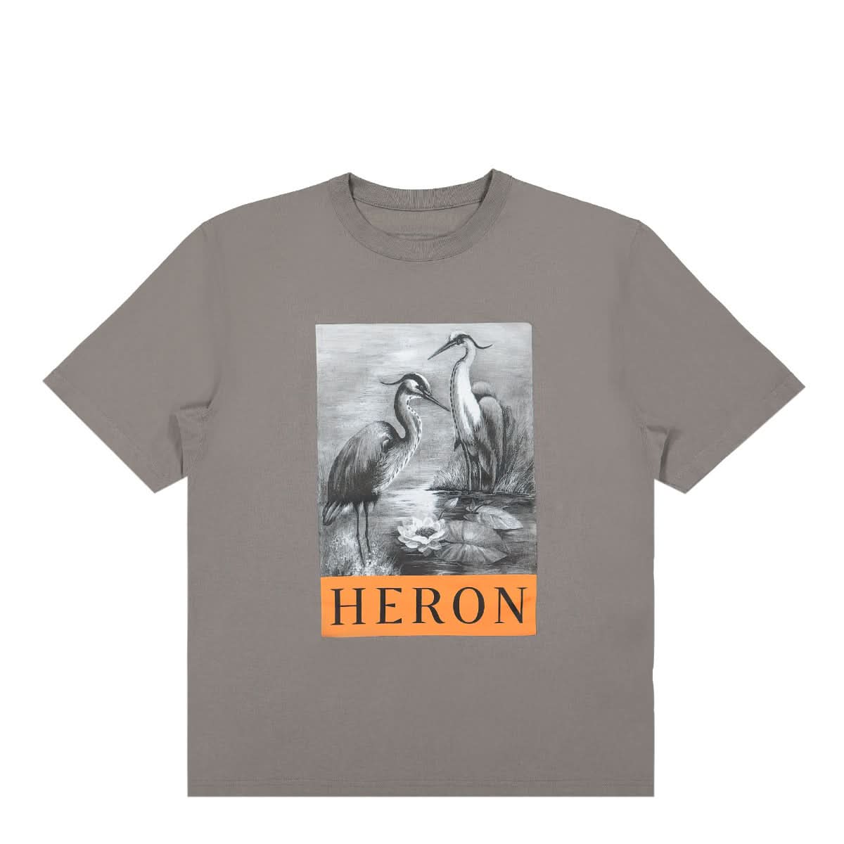 Heron Preston Heron BW SS Tee Black,Grey Detail view 1 | Gate