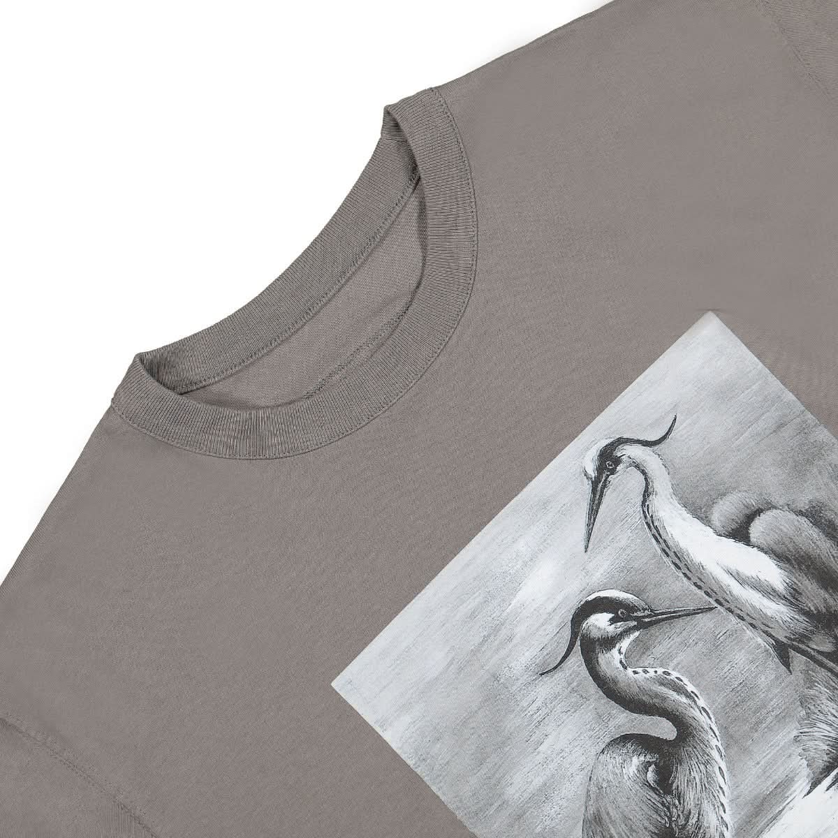 Heron Preston Heron BW SS Tee Black,Grey Detail view 3 | Gate