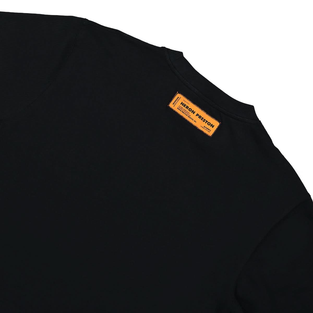 Heron Preston HPNY EMB SS Tee Black,White Detail view 4 | Gate