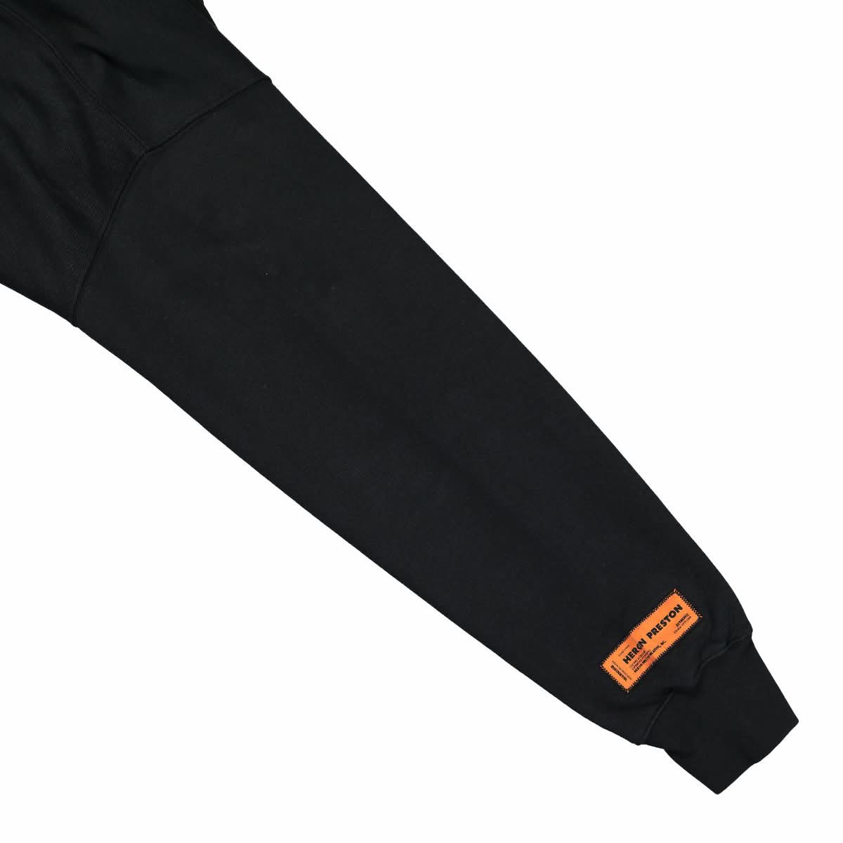Heron Preston Medieval Heron Crewneck Black Detail view 4 | Gate