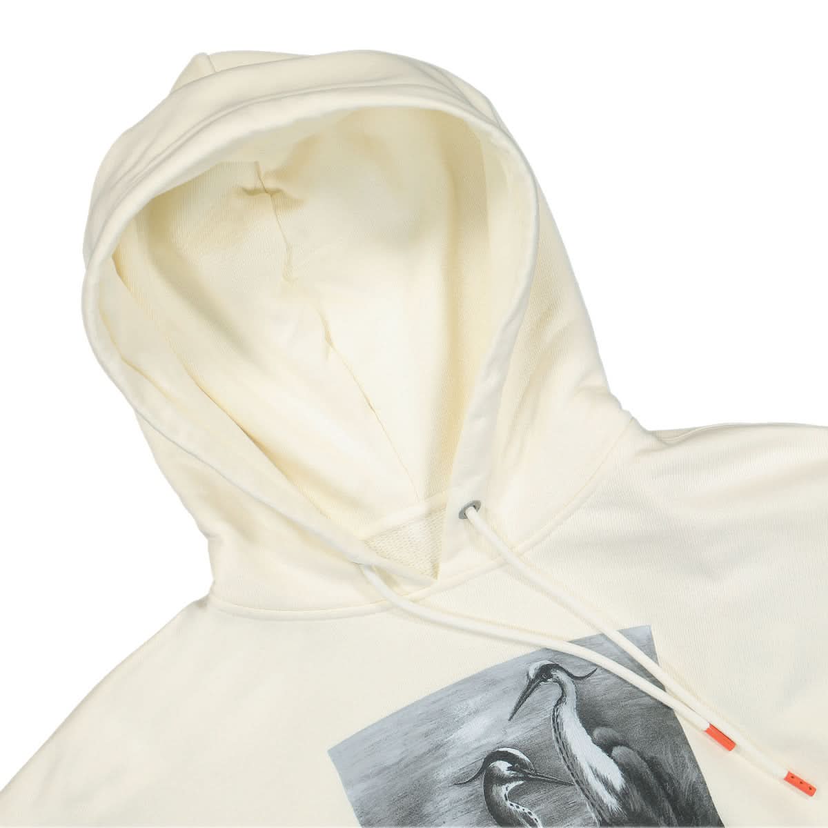 Heron Preston Hoodie Heron BW Beige Detail view 3 | Gate