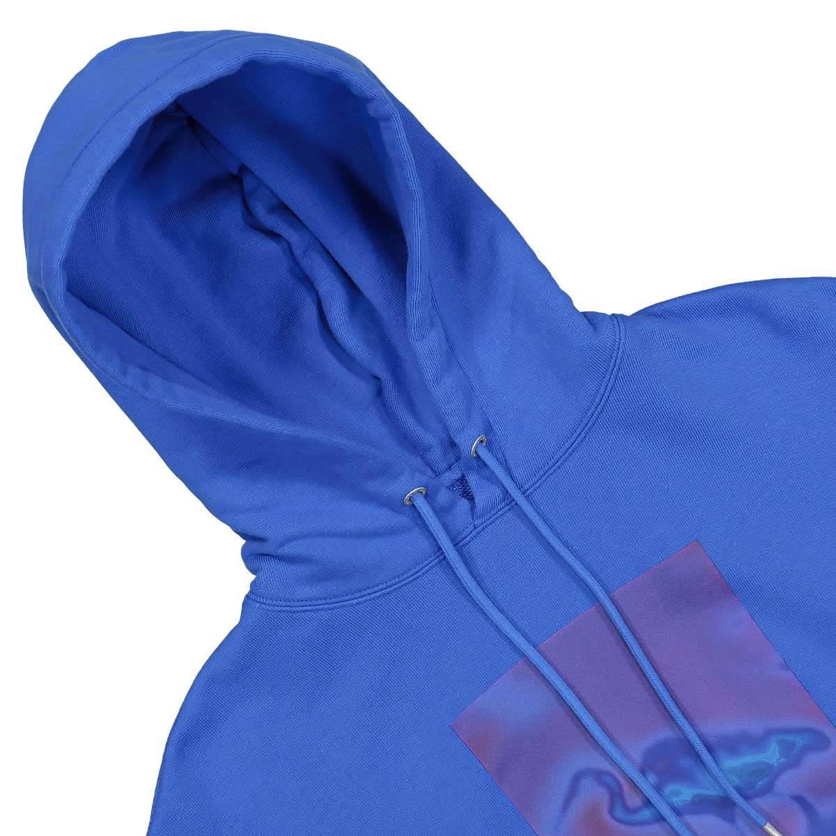 Heron Preston Heron Censored Hoodie Blue Detail view 3 | Gate