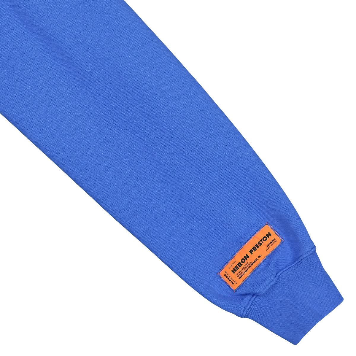 Heron Preston Heron Censored Hoodie Blue Detail view 5 | Gate