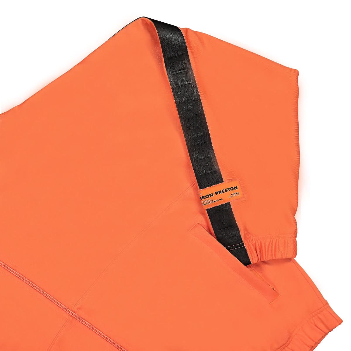 Heron Preston NF Tracktop Logo Orange Detail view 4 | Gate
