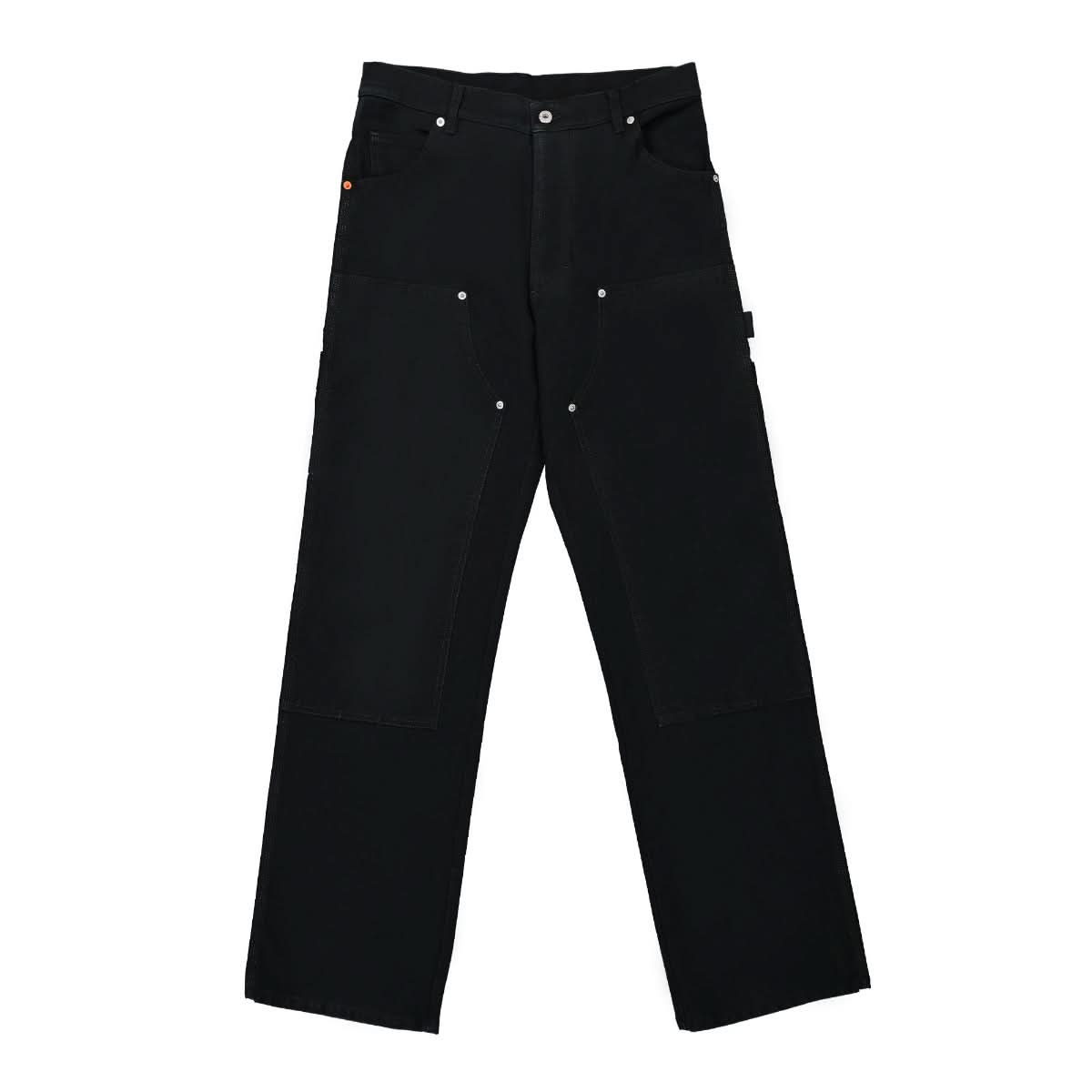 Heron Preston Canvas Carpenter Pants Black Detail view 1 | Gate