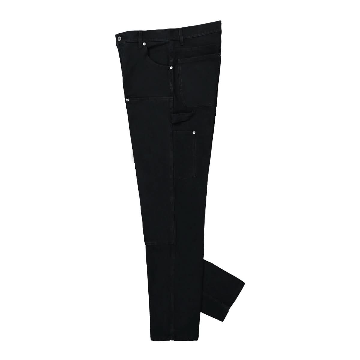 Heron Preston Canvas Carpenter Pants Black Detail view 3 | Gate