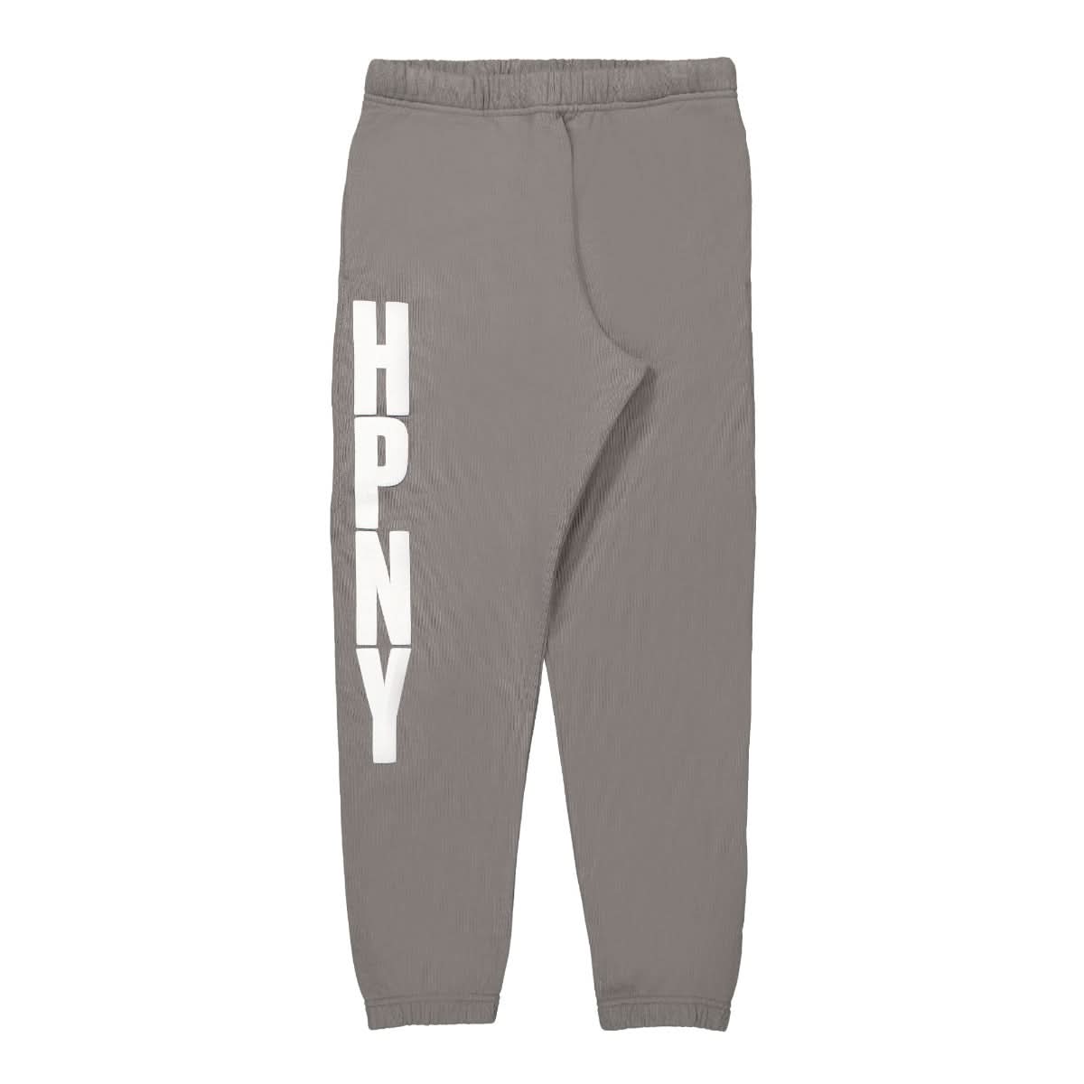 Heron Preston Reg HPNY Short Leg Sweatpants Grey,White Detail view 1 | Gate