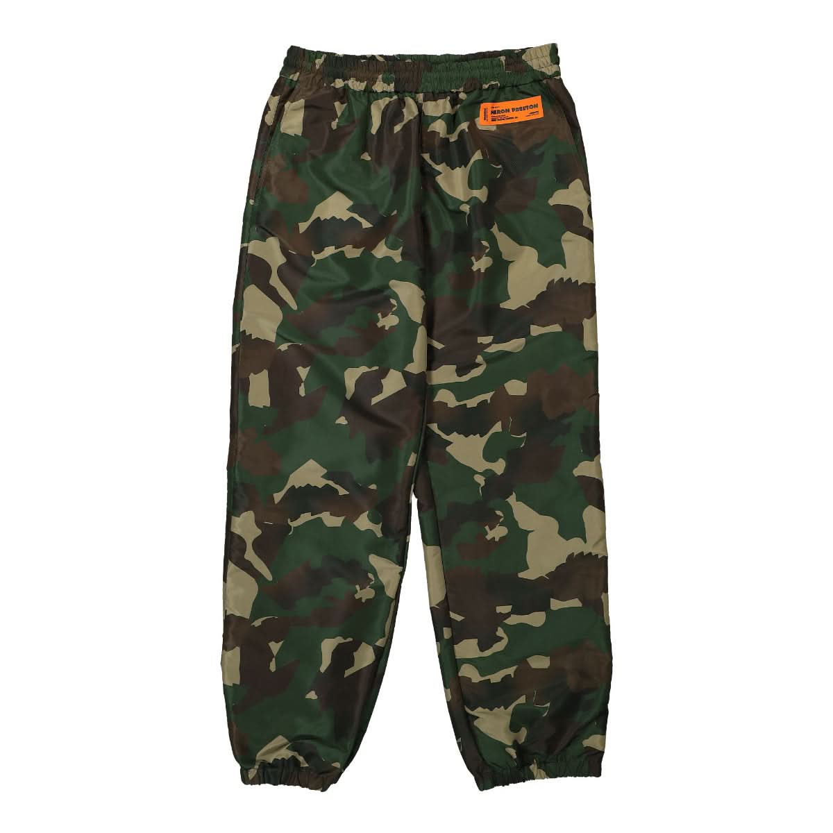 Heron Preston Camo Nylon Trackpants Camouflage Detail view 1 | Gate