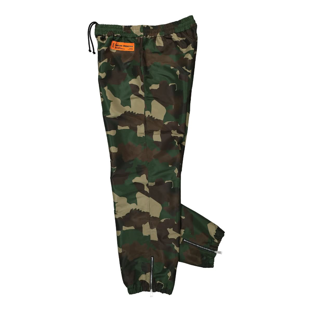 Heron Preston Camo Nylon Trackpants Camouflage Detail view 3 | Gate