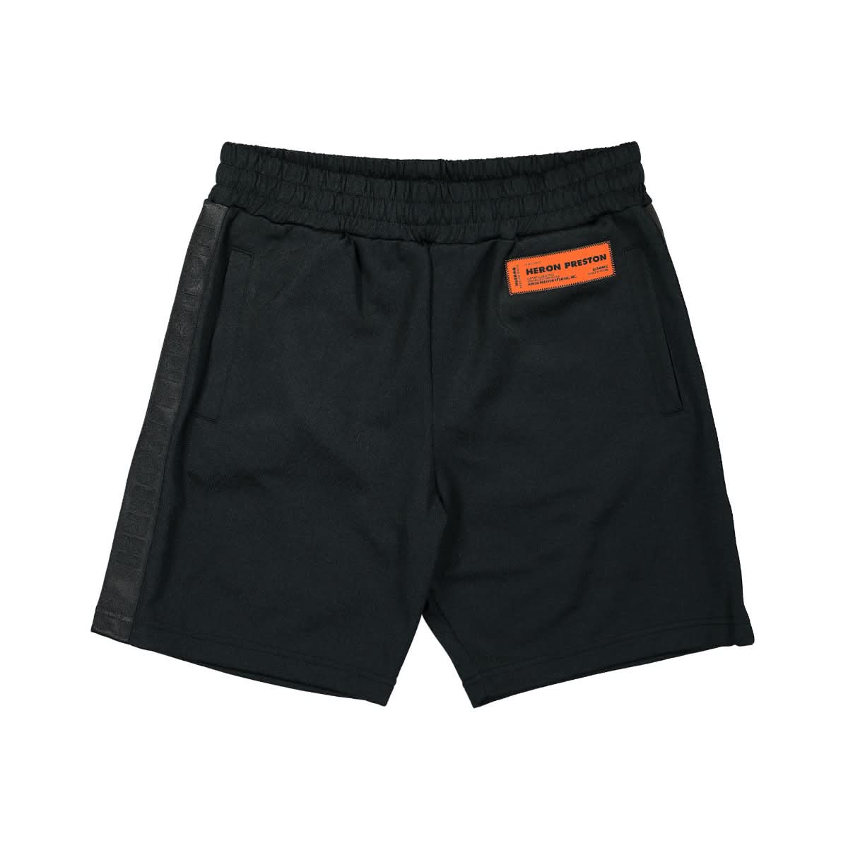 Heron Preston Trackshorts Logo Black Detail view 1 | Gate
