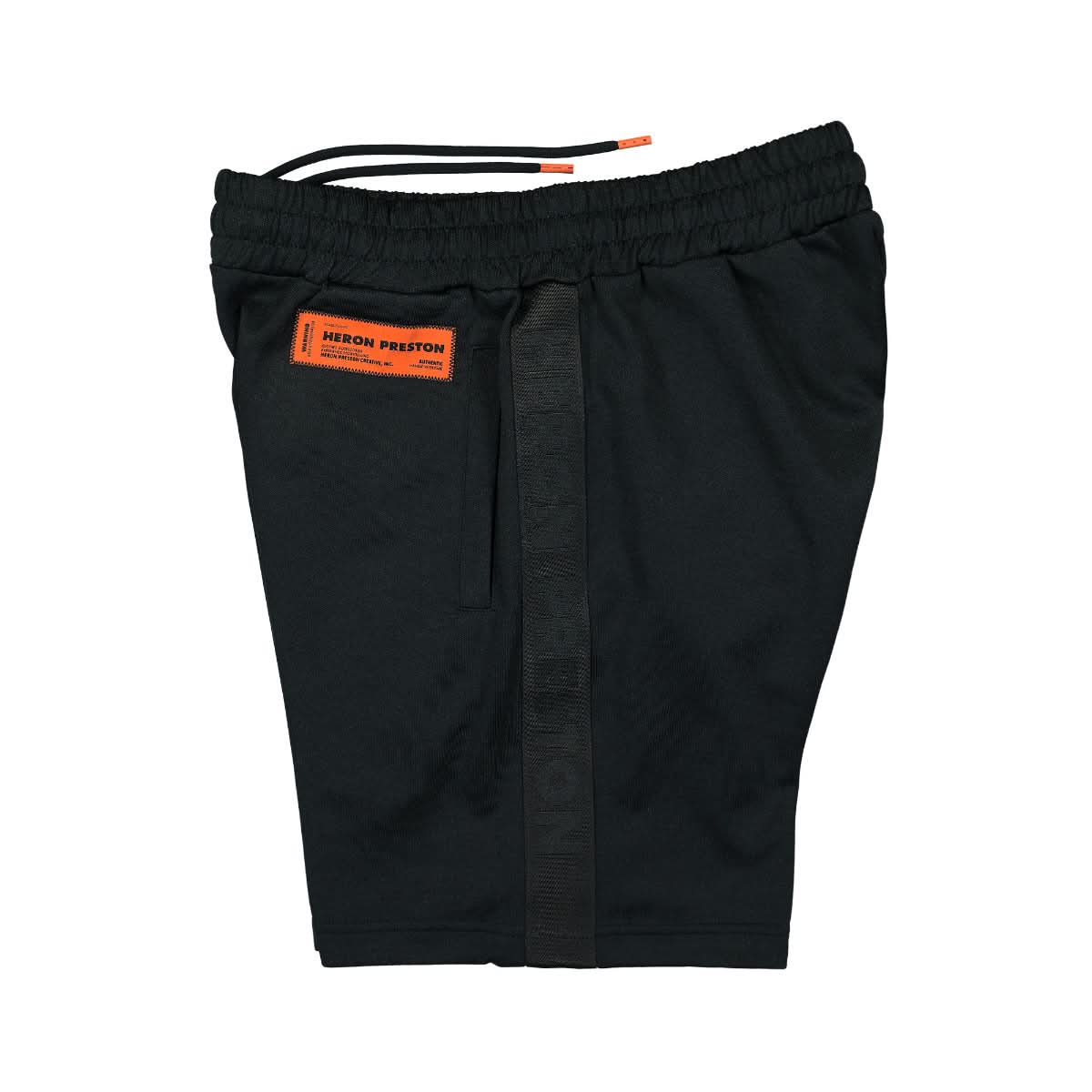Heron Preston Trackshorts Logo Black Detail view 3 | Gate
