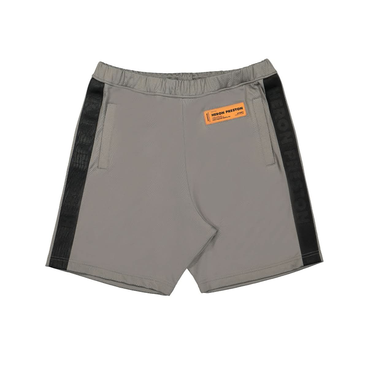 Heron Preston Trackshorts Logo Grey Detail view 1 | Gate