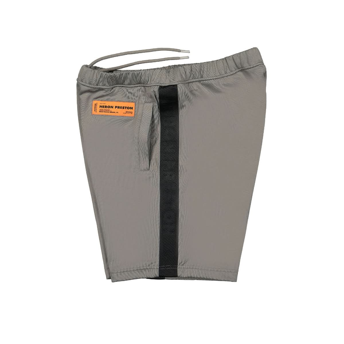 Heron Preston Trackshorts Logo Grey Detail view 3 | Gate