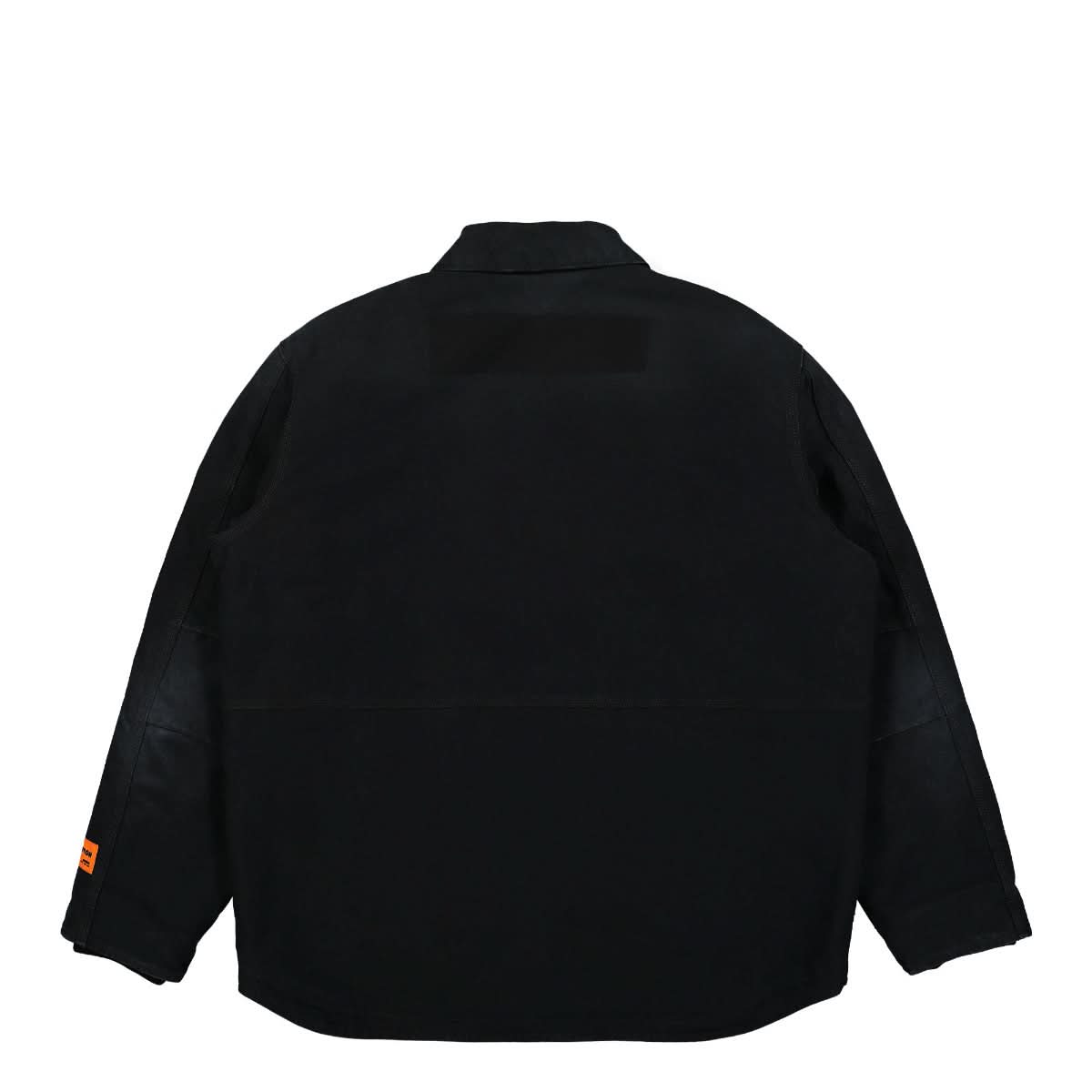 Heron Preston CTNMB Canvas Pockets Jacket Black Detail view 1 | Gate