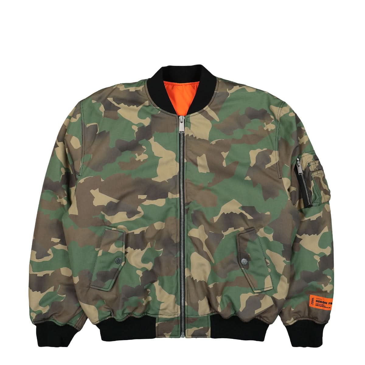Heron Preston Canvas Bomber Camouflage Detail view 1 | Gate
