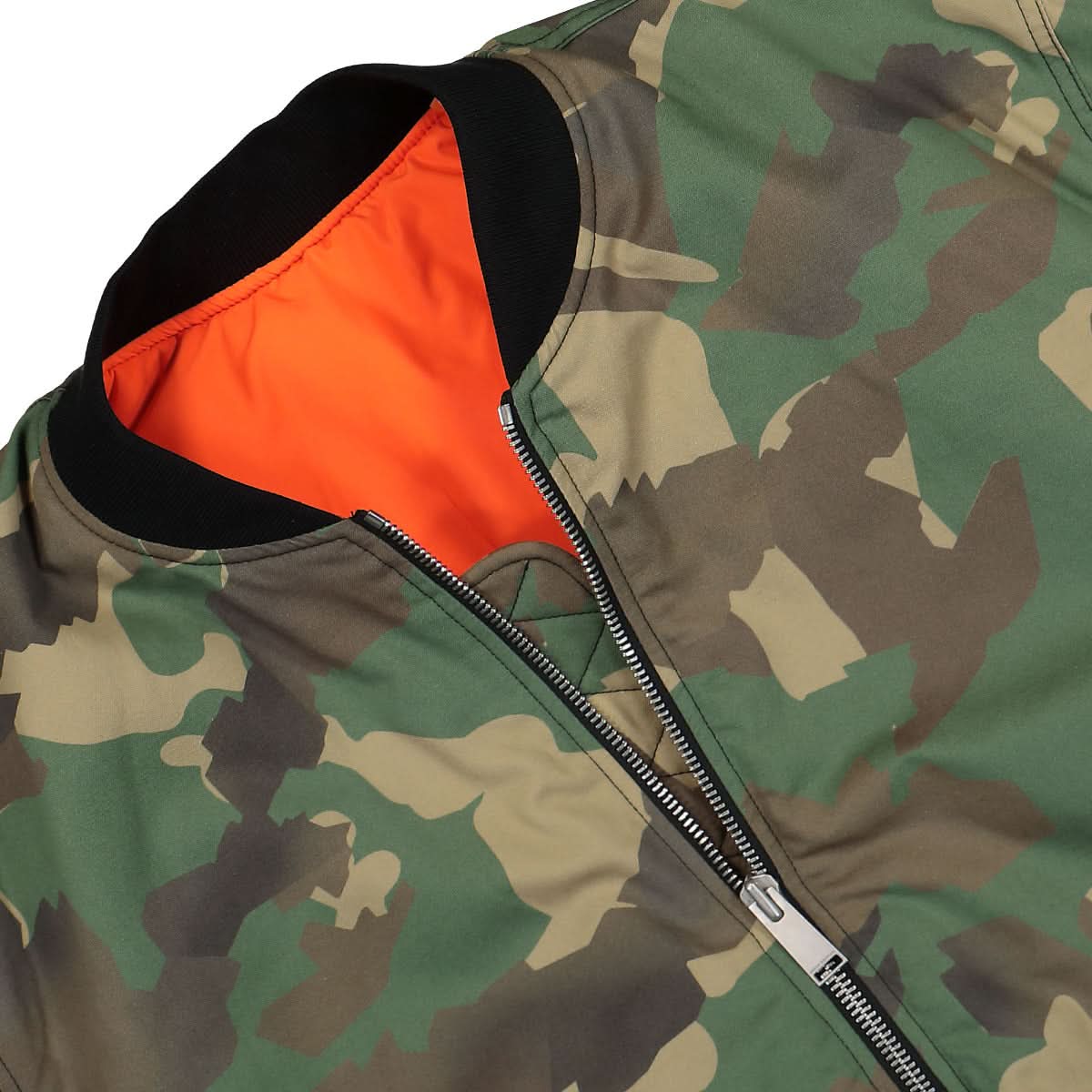 Heron Preston Canvas Bomber Camouflage Detail view 4 | Gate