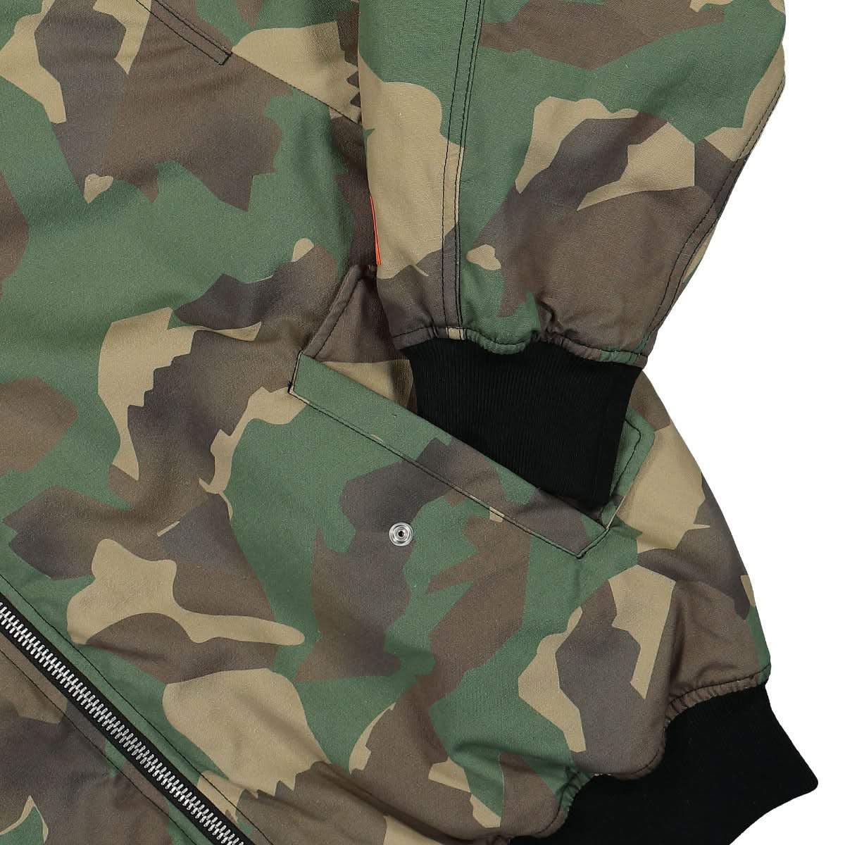 Heron Preston Canvas Bomber Camouflage Detail view 5 | Gate