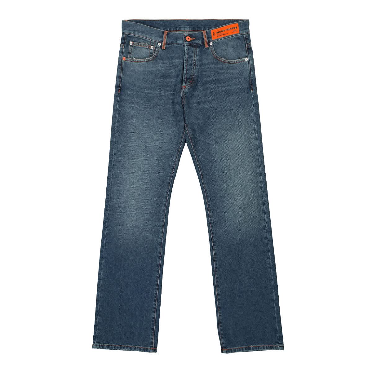 Heron Preston Ghost Pocket Slim 5 Pockets Blue Detail view 1 | Gate