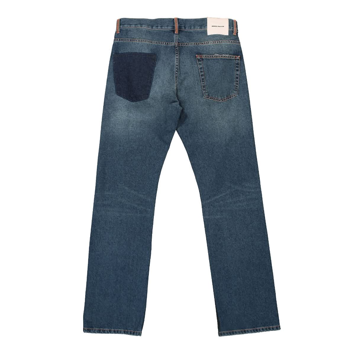 Heron Preston Ghost Pocket Slim 5 Pockets Blue Detail view 2 | Gate