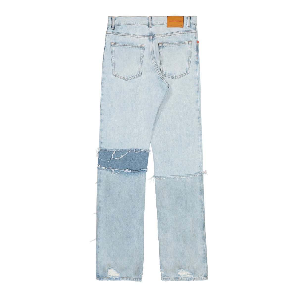 Heron Preston Layered Regular 5 Pockets Blue Detail view 2 | Gate