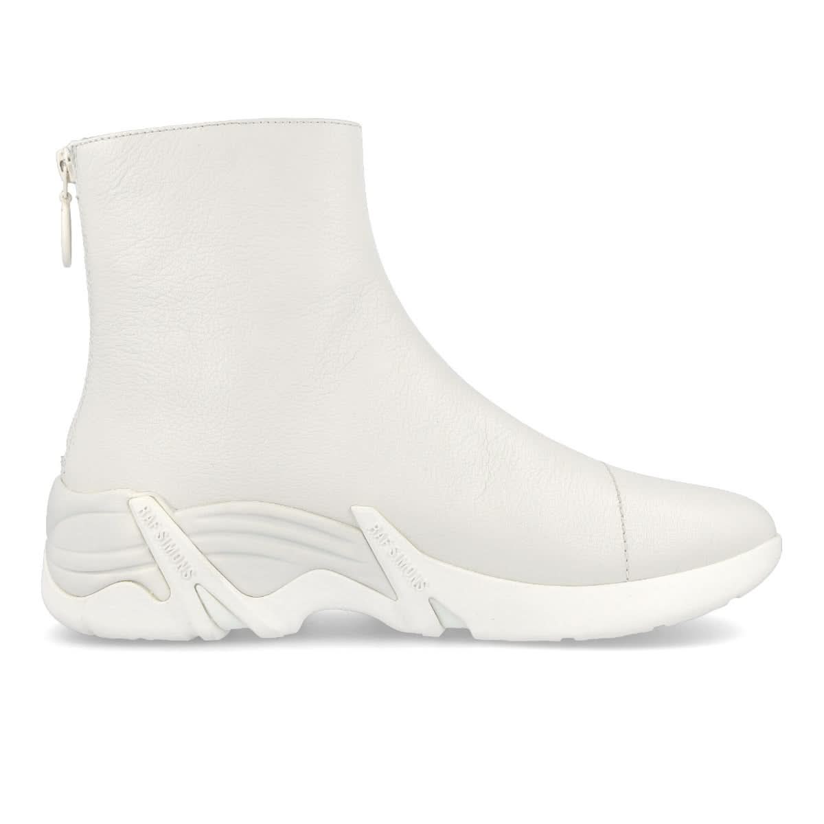 Raf Simons Cylon White Boots Detail view 2 | Gate