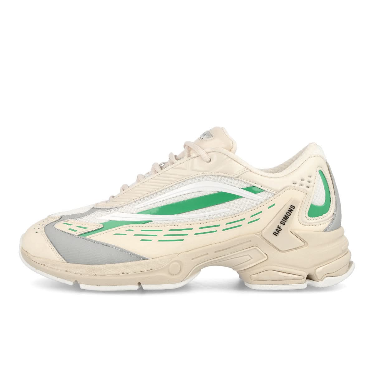 Raf Simons Ultrasceptre Beige,Grey,Green Sneaker Detail view 1 | Gate