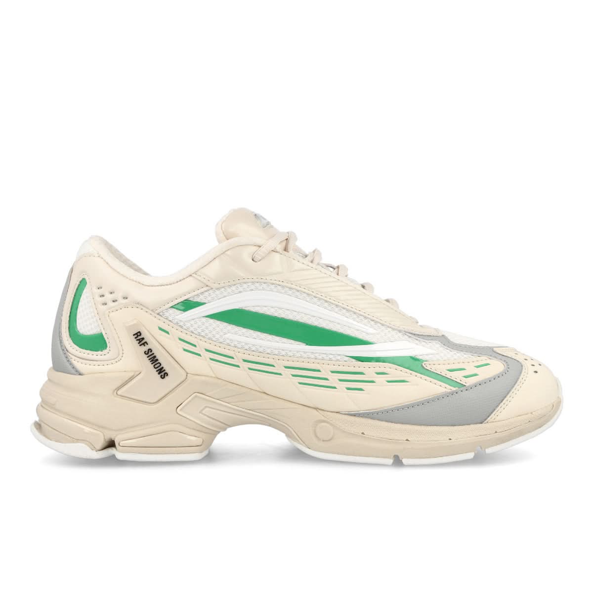 Raf Simons Ultrasceptre Beige,Grey,Green Sneaker Detail view 2 | Gate