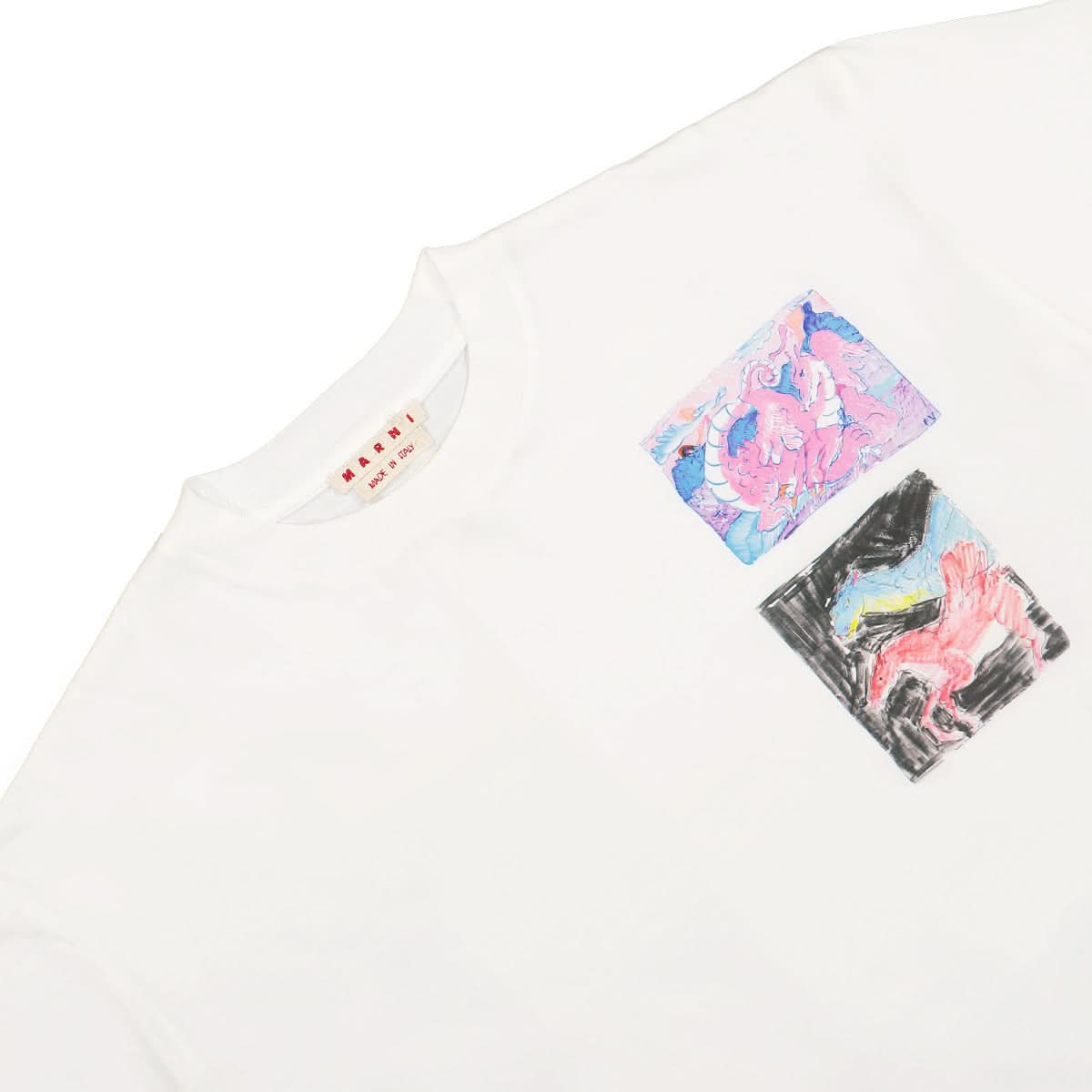 Marni T-Shirt White Detail view 3 | Gate