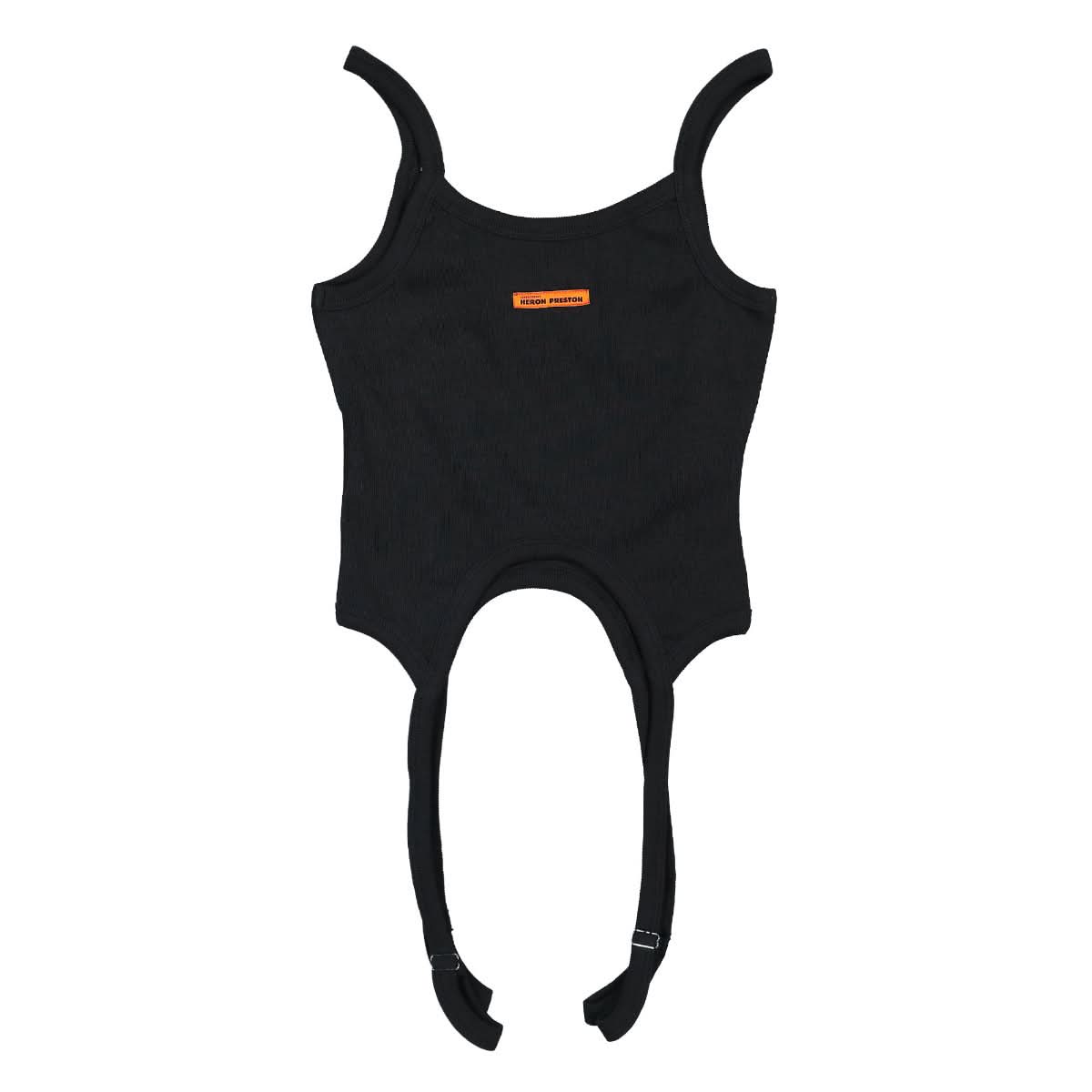 Heron Preston Hooks Tank Top Black Detail view 1 | Gate