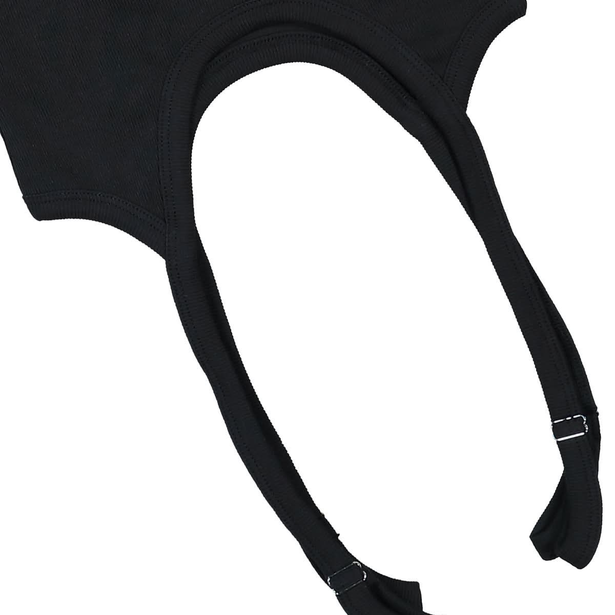 Heron Preston Hooks Tank Top Black Detail view 4 | Gate