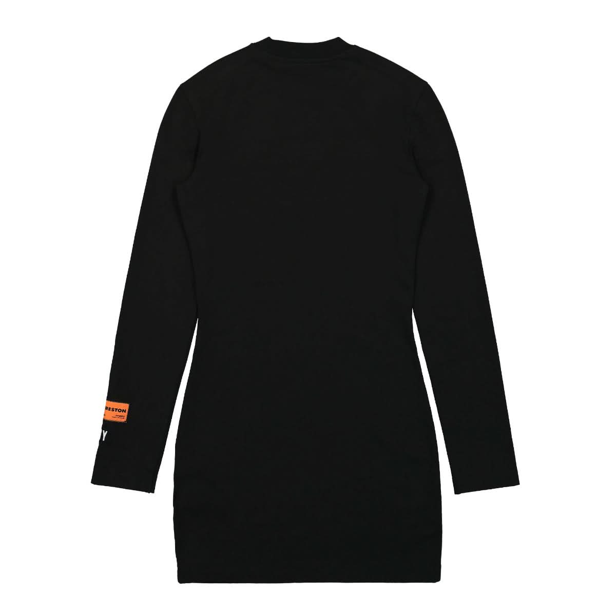 Heron Preston HPNY EMB LS Dress Black Detail view 2 | Gate