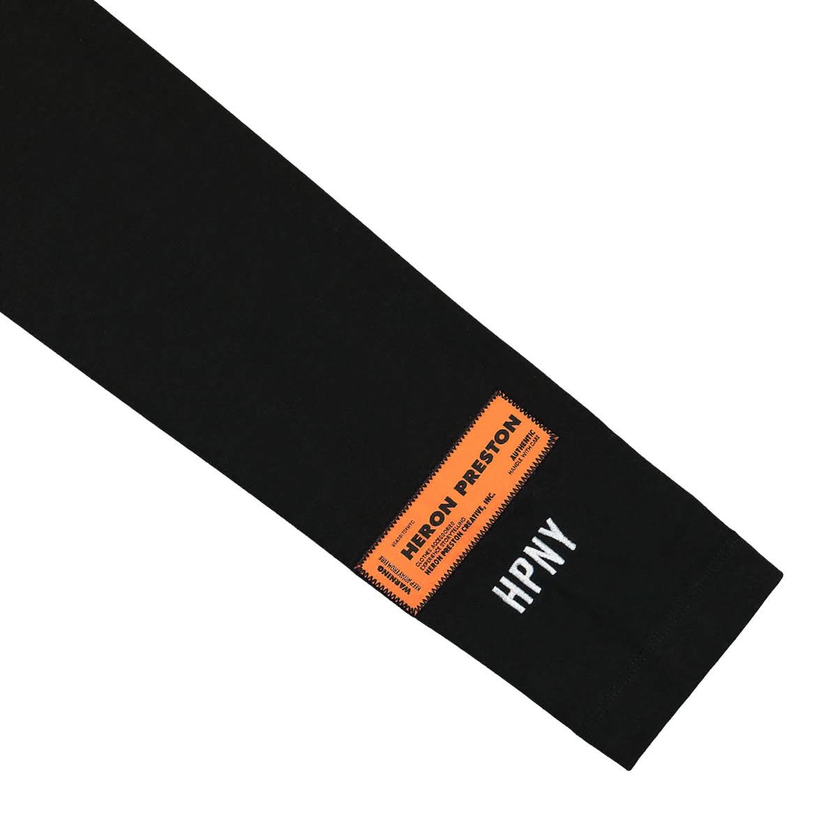 Heron Preston HPNY EMB LS Dress Black Detail view 4 | Gate