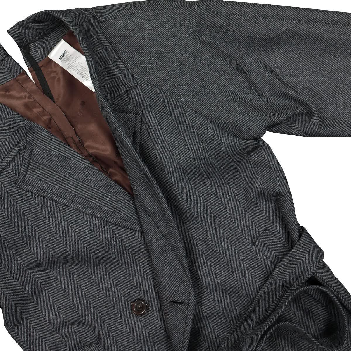 Magliano Fatale Wrap Coat Grey Detail view 3 | Gate