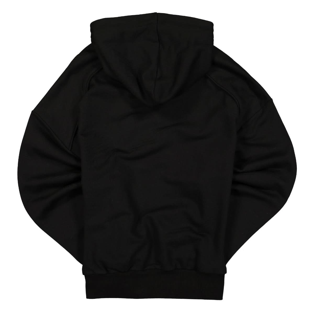 Juun.J Hoody Sweatshirt Black Detail view 2 | Gate