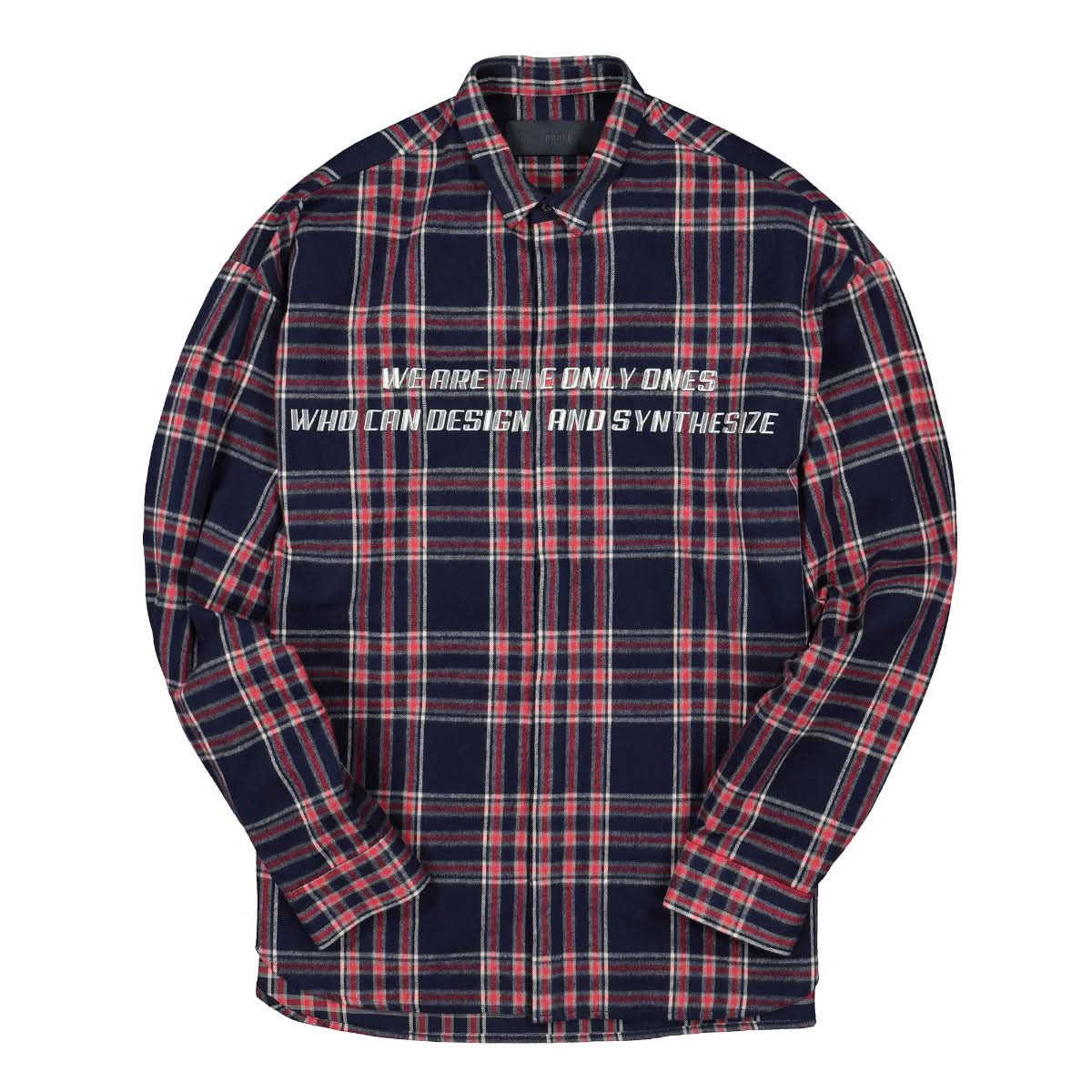 Juun.J Only Ones Shirt Blue,Turquoise,Green,Olive,Yellow,Orange,Red Detail view 1 | Gate