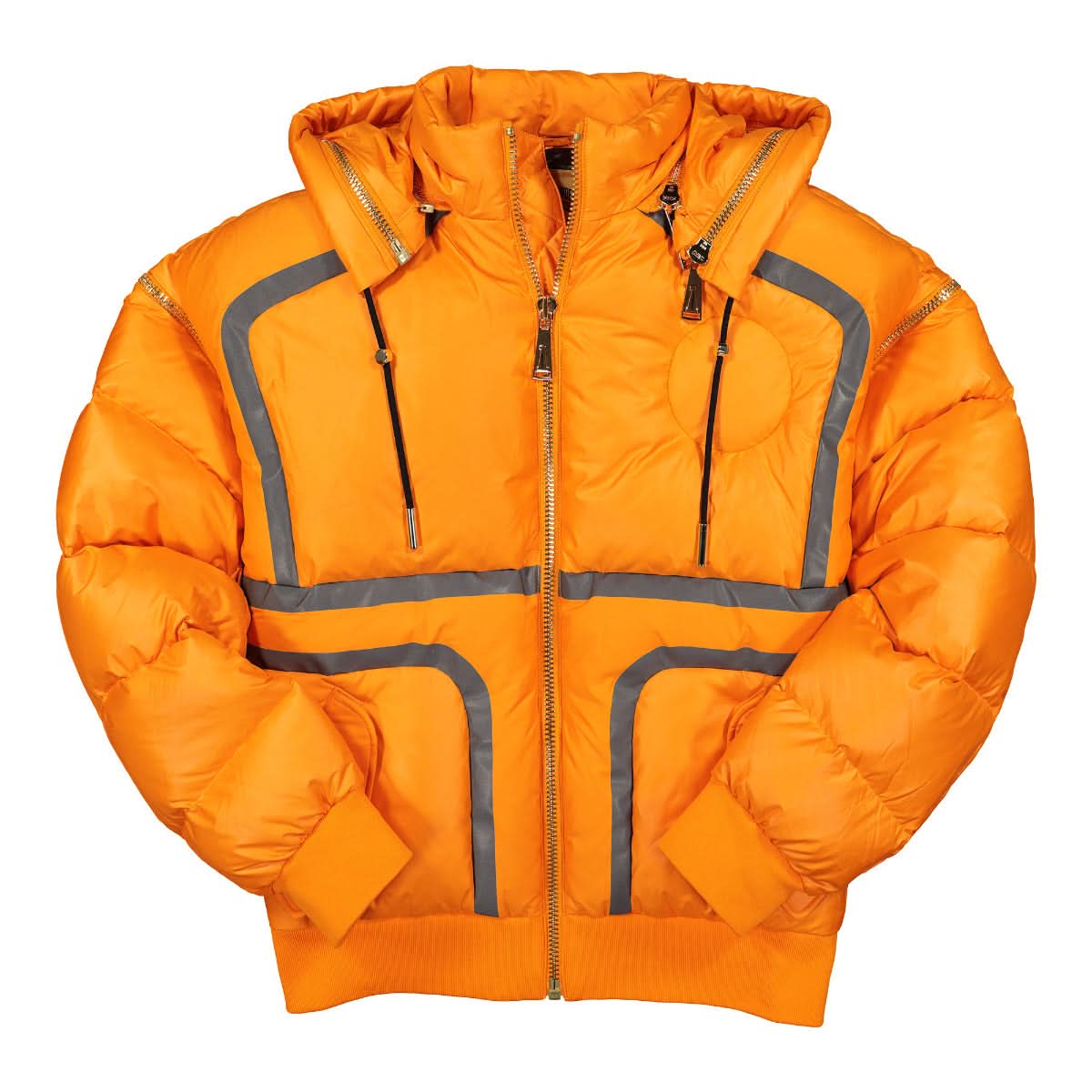 Astrid Andersen Down Parka Coat Orange Detail view 1 | Gate