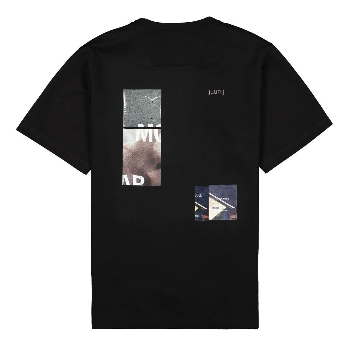 Juun.J T-Shirt Black Detail view 2 | Gate