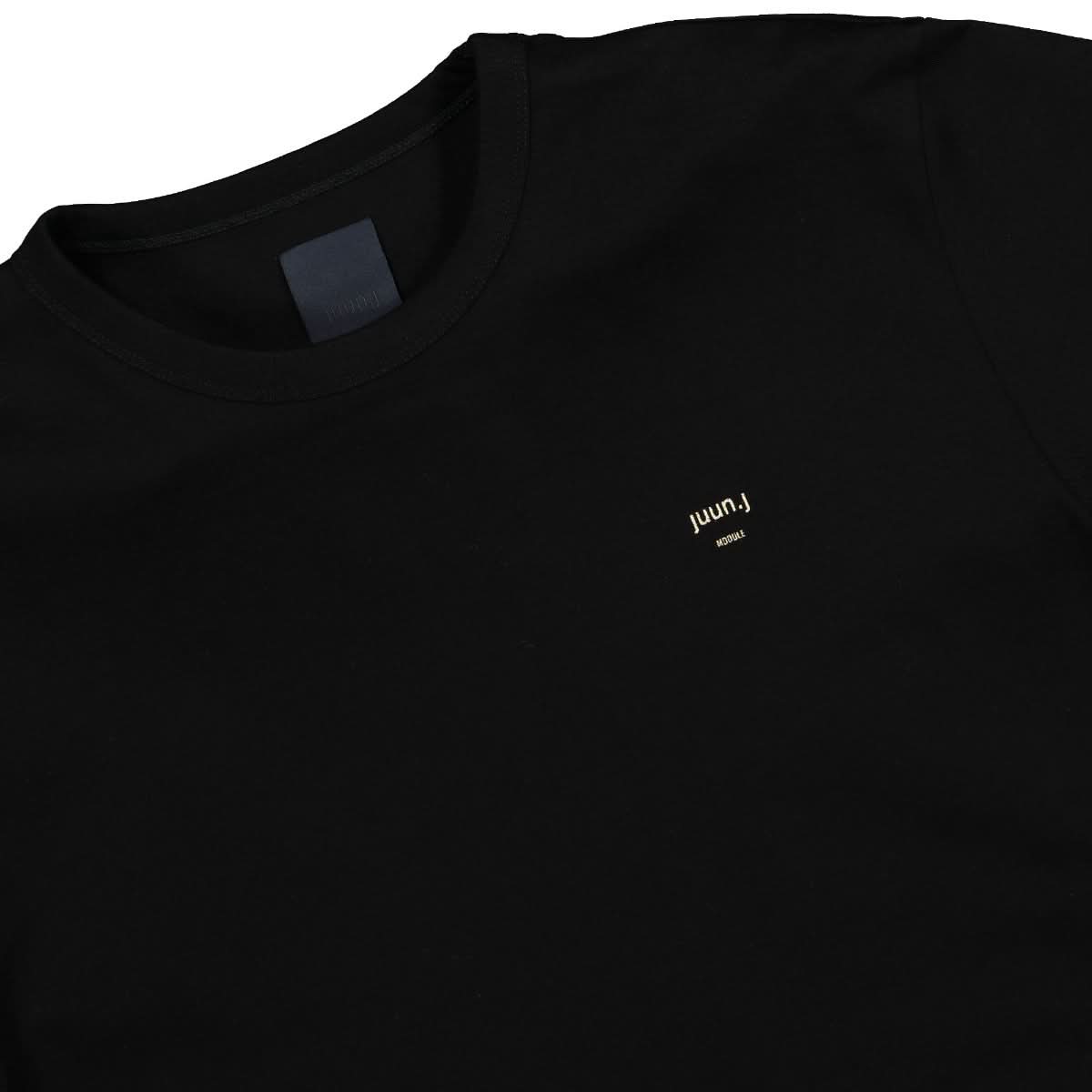 Juun.J T-Shirt Black Detail view 3 | Gate