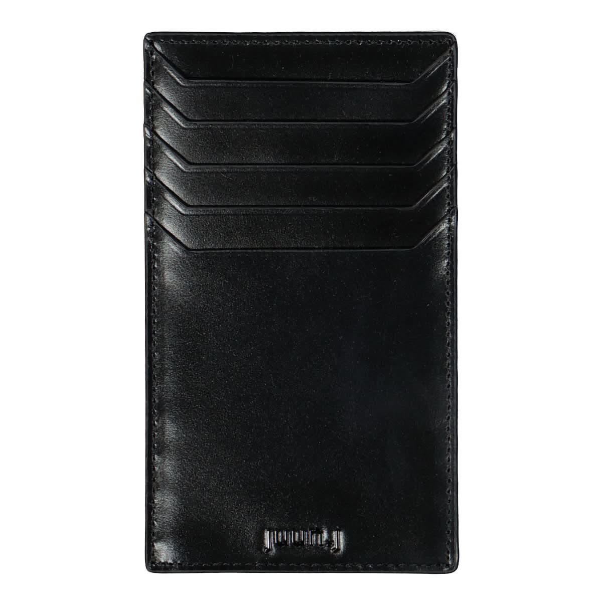 Juun.J Leather Wallet Black Detail view 1 | Gate