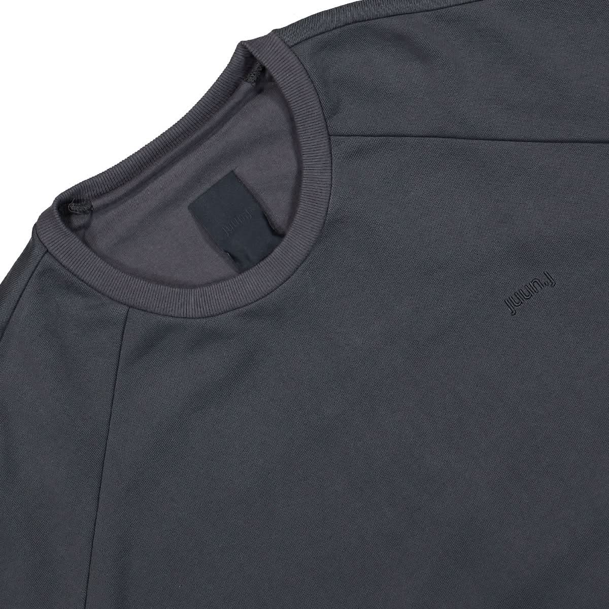 Juun.J Graphic Loose Fit Heavy Sweatshirt Grey Detail view 3 | Gate