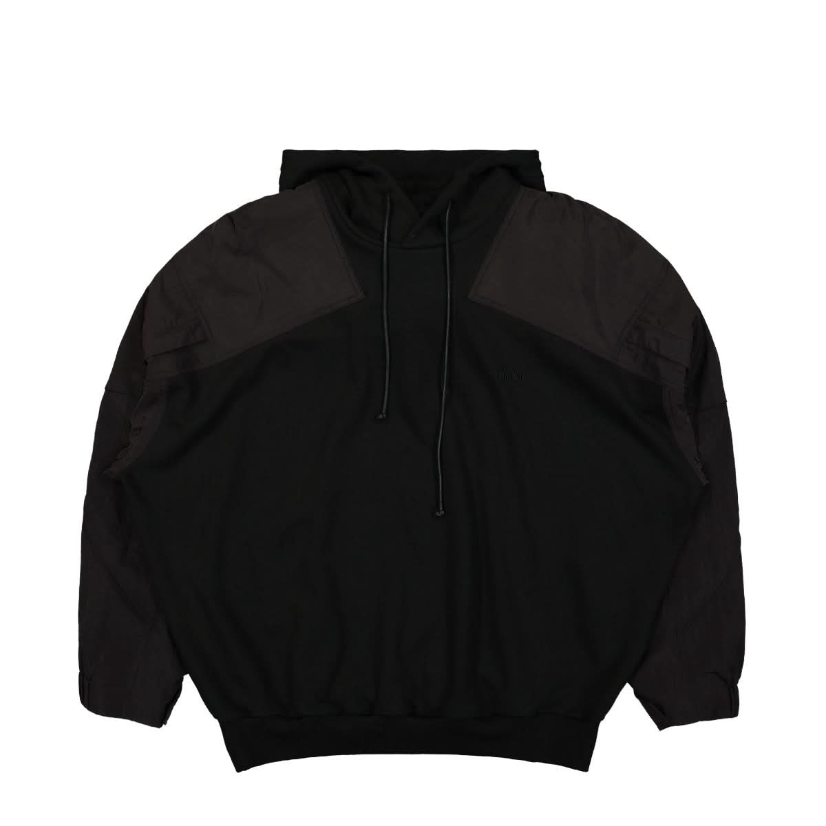 Juun.J Sleeve Paneled Sweatshirt Black Detail view 1 | Gate