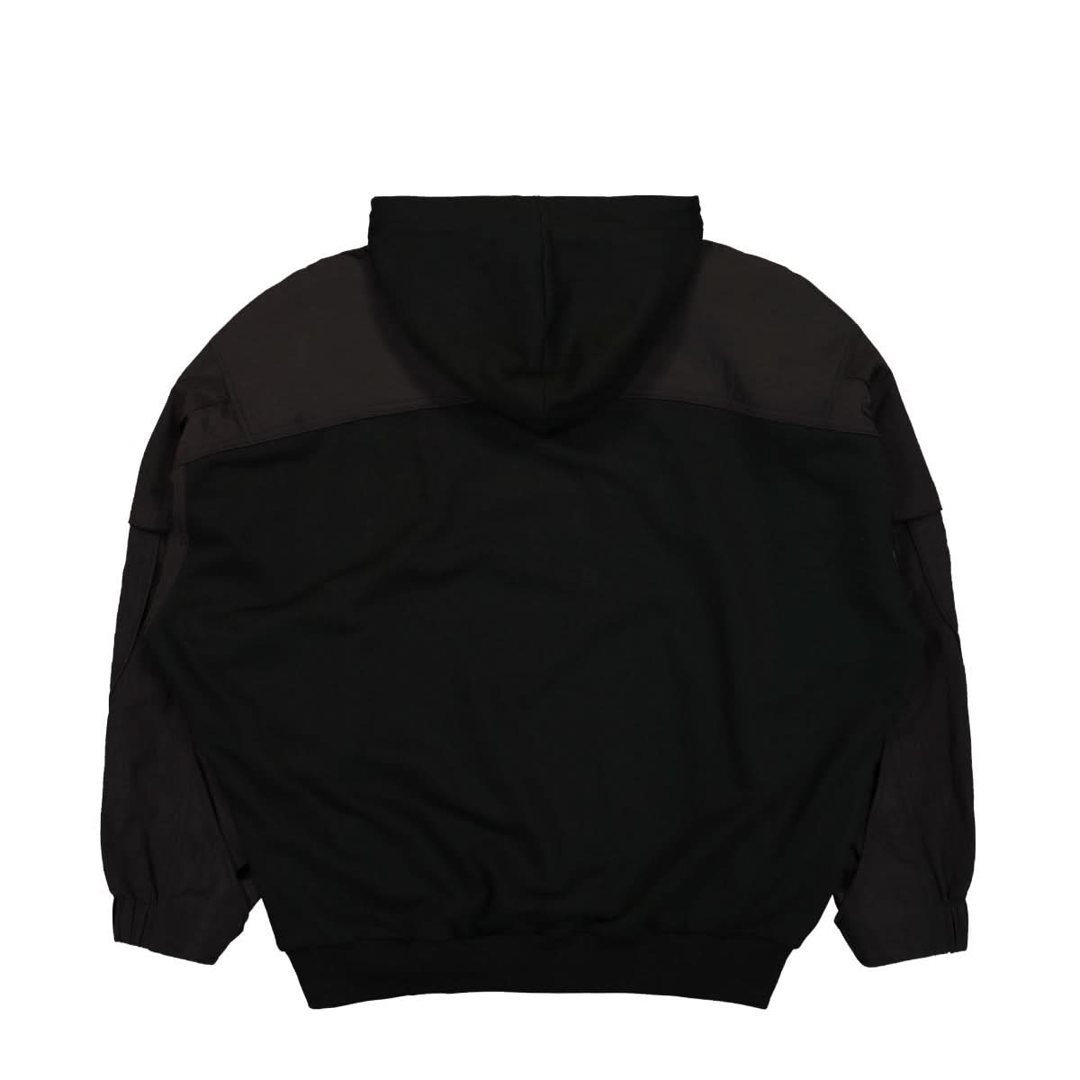 Juun.J Sleeve Paneled Sweatshirt Black Detail view 2 | Gate