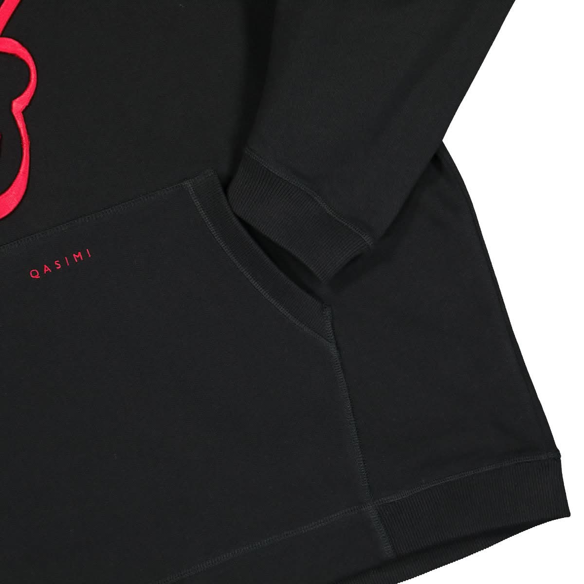 Qasimi Be Free Text Hoodie Detail view 4 | Gate