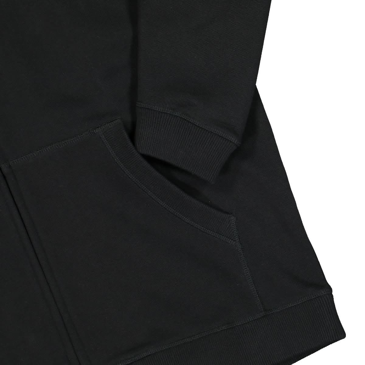 Qasimi Brand Hoodie Black Detail view 4 | Gate