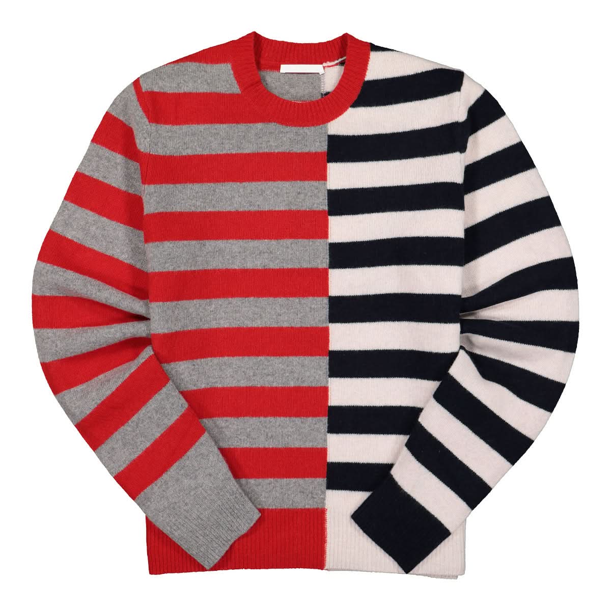 Helmut Lang Striped Crewneck Multicolor Detail view 1 | Gate
