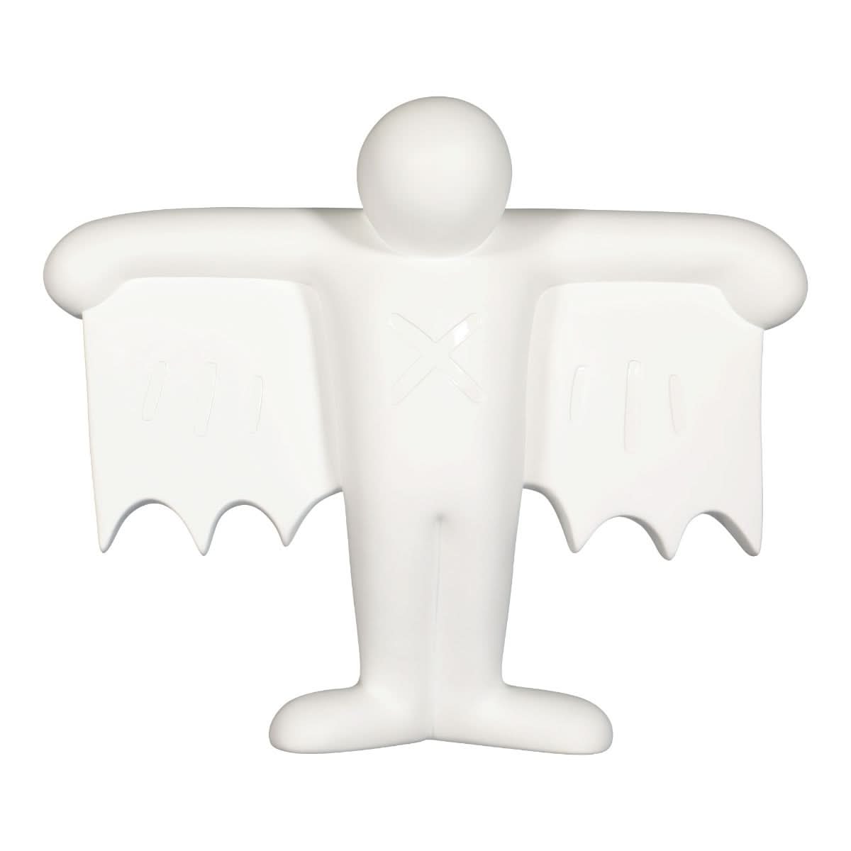 Medicom Keith Haring Flying Devil Statue White Detail view 1 | Gate