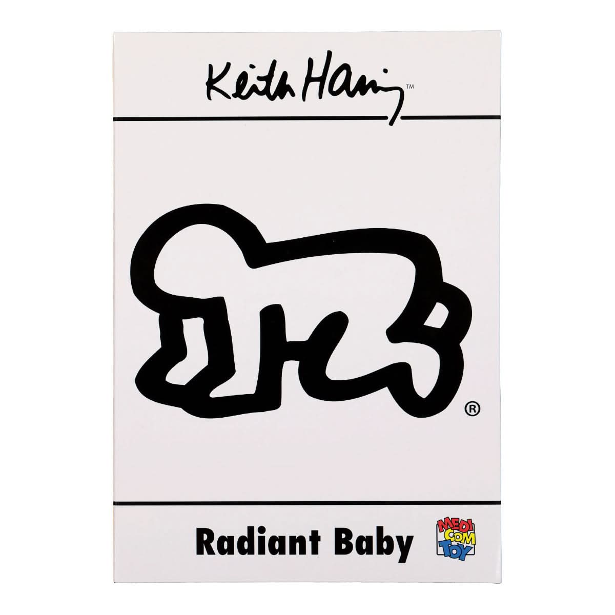 Medicom Keith Haring Radiant Baby Statue White Detail view 2 | Gate
