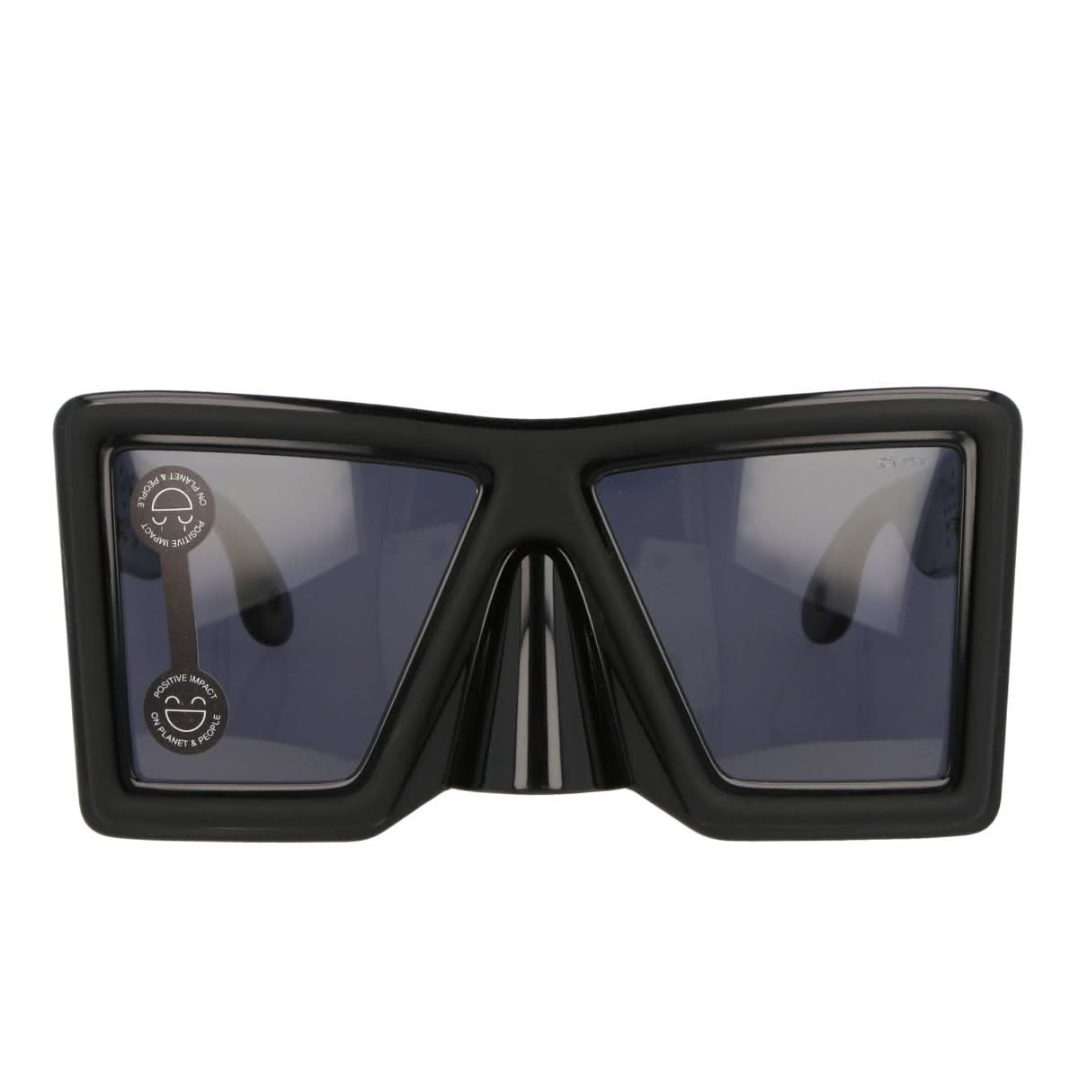 Walter Van Beirendonck OTHERWORLDLY Sunglasses Black Detail view 2 | Gate